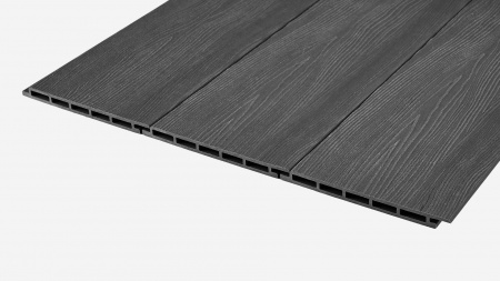 Фасадная панель Groentec 3000x180x14 мм Серый Альта-Профиль